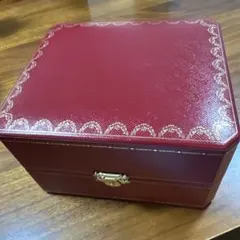 カルティエ Cartier ウッドケース 木製 時計収納ケース ルーペ付き