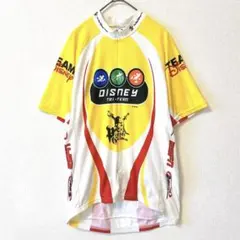 USA製 Disney TRI TEAM サイクルジャージ パイレーツ　ミッキーのサムネイル