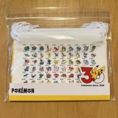 スリーコインズ　スリコ　ポケモンコラボ　ビニール巾着セット　10枚入り