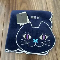 【新品未使用】　ANNA SUI タオル　ハンカチ
