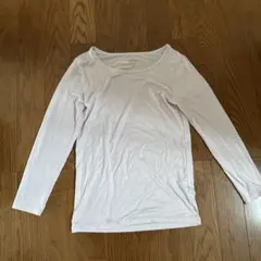 ライトピンク 長袖アンダーシャツ 140