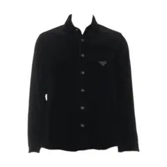 【希少】PRADA COTTON JACKET BLACK SC798のサムネイル