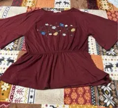 chocol raffine robe 刺繍チュニック F