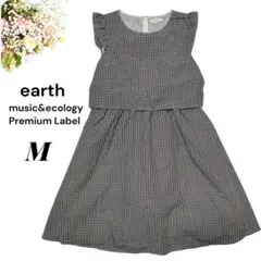 earth music&ecology ワンピース　チェック柄　Mサイズ