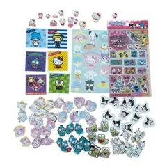 Sanrio サンリオ　シールお裾分け　ペラシール　100均　まとめ売り