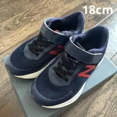 New balance 611 スニーカー18cm ネイビー×赤