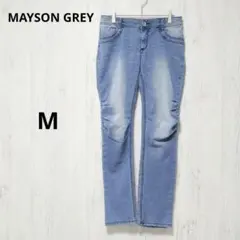 MAYSON GREY デニム ジーンズ ストレッチデニム スリム ライトブルー