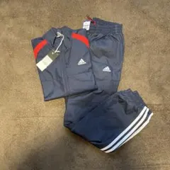 adidas ジャージ 上下セット 140cm ネイビー