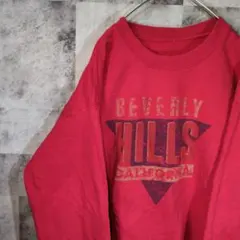 スウェットトレーナーレッドM　A17,44