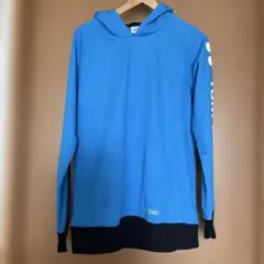 YONEX フード付き長袖 WEAR ブルー系 Lサイズ