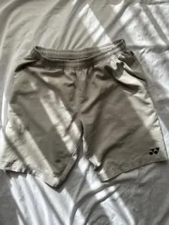 ヨネックス　ホワイト　トレーニング　パンツ　Lサイズ