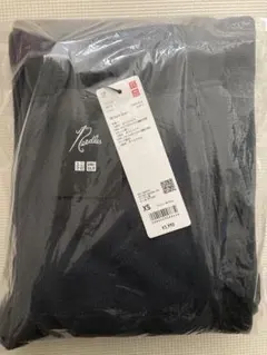 新品　ユニクロ　NEEDLES フリースワイドパンツ　ダークグレー　XS