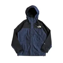 ザ・ノースフェイス マウンテンライトデニムジャケット Lサイズ ネイビー 美品