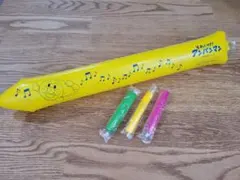 【新品・未開封】アンパンマン 応援バルーンセット 3本 緑・黄・ピンク