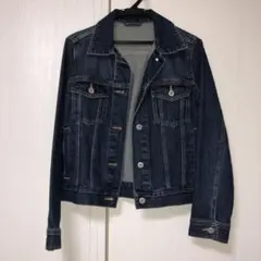 GU ダークブルー デニムジャケット L