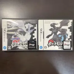 ポケットモンスター ブラック ホワイト DS ソフト 2本セットのサムネイル