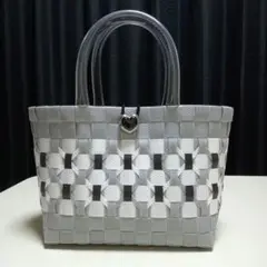 プラカゴバッグ　プチサイズ　グレー