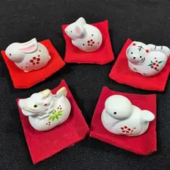 干支の置物　５個