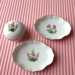 アウガルテン ボンボニエール 小物入れ 3点まとめて！花柄 磁器 ヴィンテージ 2025年最新】アウガルテンボンボニエールの人気アイテム - メルカリ