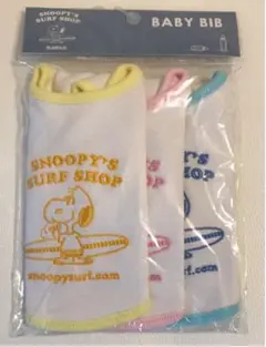 【新品未使用】ハワイ限定 スヌーピーサーフショップ スタイ BIB よだれ掛け