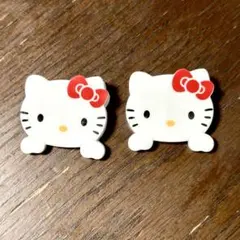 ハローキティ バインダークリップ 2個セット