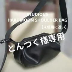 専用　未使用に近いSTUDIOUS HARF MOON SHOULDER BAGのサムネイル