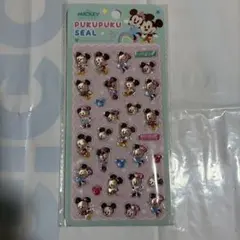 ミッキーマウス ミニーマウス ぷくぷくシール PUKUPUKU SEAL