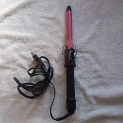 VS カールヘアアイロン ピンク 80度設定