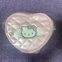 【最終値下げ】ハローキティ エンジェルキルティングハートポシェット ピンク