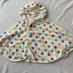 ミキハウスファースト　ベビーポンチョ