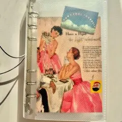 A6 三つ折り 6穴 バインダー 韓国 バインダー貯金 推し活 トレカ