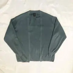 BATONER コットン リブニット カーディガン サイズS シグネチャー BATONER コットン リブニット カーディガン サイズS