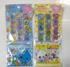 しずくちゃん　おはじきシール　みるみるちゃん　 ボンボンドロップシール