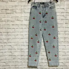 minga london ミンガロンドン デニム　チェリー　さくらんぼ