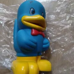 昭和レトロ ろうきん ロッキー ソフビ 貯金箱 非売品 ノベルティ品 美