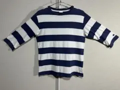CHAMPION 七分袖 ロンT M ボーダー プリズナー チャンピオン 古着