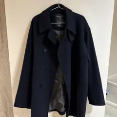 WOOLYTEC ネイビー ピーコート Mサイズ