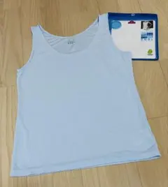 【美品】TOPVALU PEACE FIT COOL タンクトップ Aウスアオのサムネイル