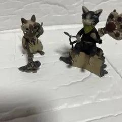 初期 モンスターハンター アイルー メラルー フィギュア