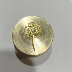 シーリングスタンプ　ヘッド　花