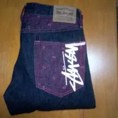 【新品】未使用　STUSSY　表も裏も STUSSYだらけのボトムスです。のサムネイル