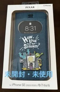 レア　ディズニーiPhone SE/8/7/6s/6 手帳型スマホケース　廃盤品