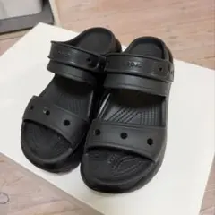 クロックス　メガクラッシュ　サンダル　厚底