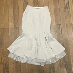 SHEIN DAZY 女性用エレガントなスリッ ト パッチワーク魚尾へムスカート