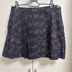 MARK & LONA スカル柄 プリーツスカート サイズ40