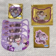 忍たま乱太郎 ナンジャタウン 浜守一郎 缶バッジ アクリルコースター ステッカー