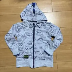 kladskap恐竜柄 フード付きパーカー