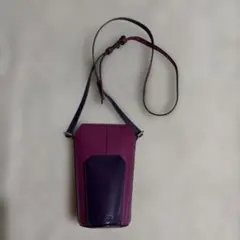 ECCO ポッドバッグ ダブル レザー 紫 パープル系のサムネイル