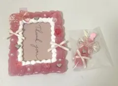 ピンク・ホイップデコ・トレカケース