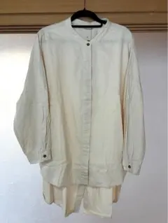 Samansa Mos2 アイボリー 長袖シャツ F